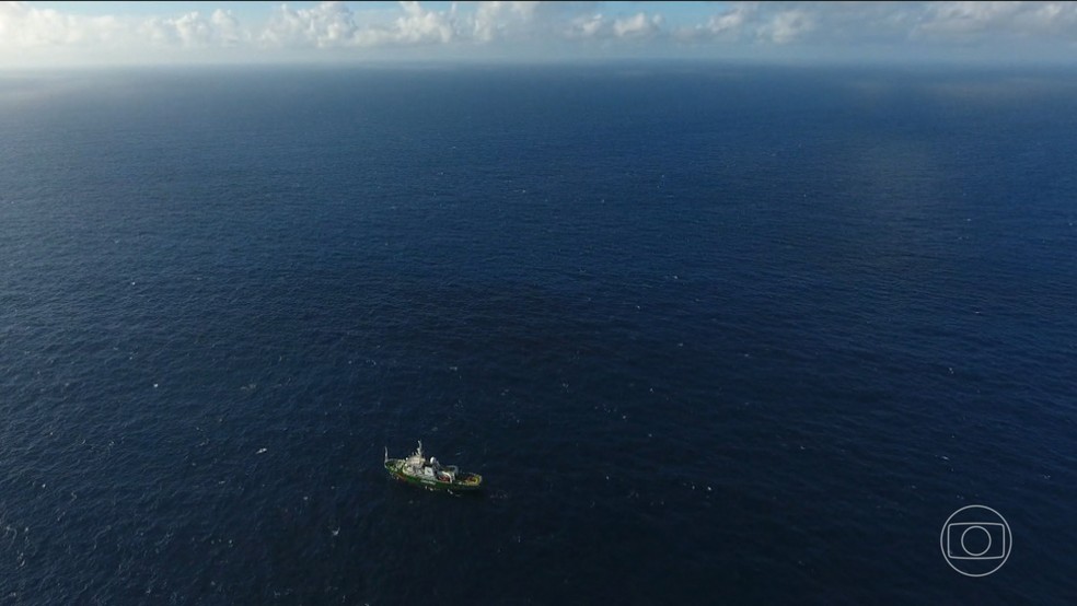 Segundo a ANP, a Petrobras ainda não enviou relatório detalhado sobre o incidente. — Foto: Jornal Nacional/ Reprodução