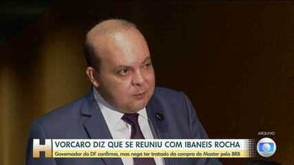 Dono do Banco Master diz à PF que conversou com Ibaneis Rocha sobre venda ao BRB