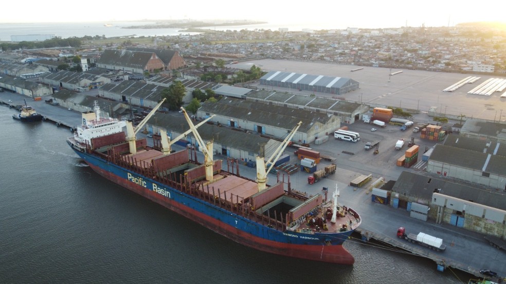 Terminal de contêineres de Rio Grande (RS) — Foto: Divulgação/Portos RS