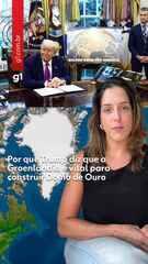Por que Trump diz que a Groenlândia é vital para construir Domo de Ouro