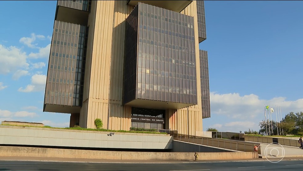 Sede do Banco Central em Brasília — Foto: Jornal Nacional/ Reprodução