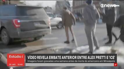 Vídeo mostra briga entre ICE e Alex Pretti, uma semana antes do enfermeiro ser morto