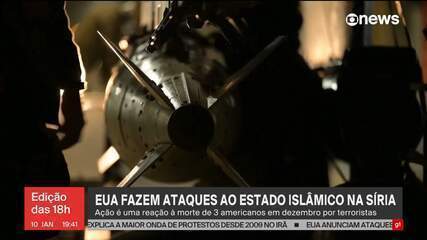 EUA fazem ataques ao Estado Islâmico na Síria