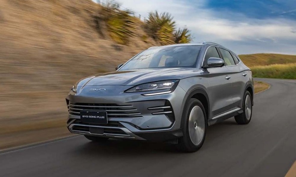 BYD apresenta seu primeiro carro 100% elétrico brasileiro. — Foto: Divulgação