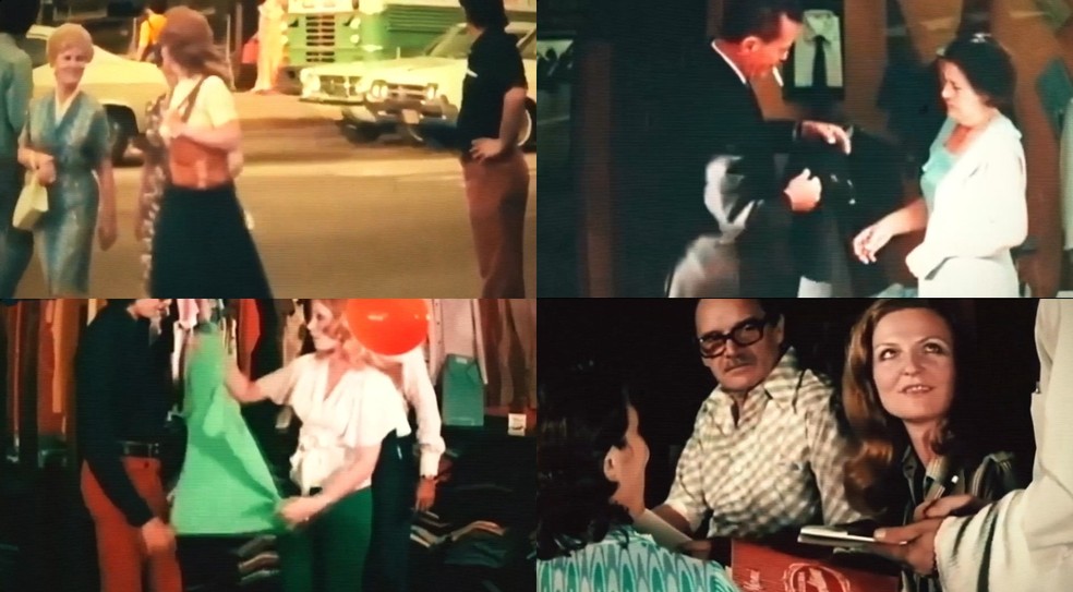 Caracas tinha elite com vida de luxo nos anos 70 — Foto: Reprodução / Fantástico