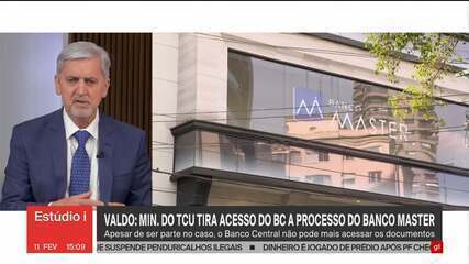 Ministro do TCU restringe acesso do BC a processo sobre Master