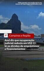 Azul diz recuperação judicial reduziu dívida de empréstimos e financiamentos em US$ 1,1 bi