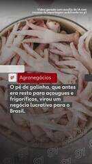 De resto de açougue a iguaria , pé de galinha virou 'negócio da China' para o Brasil