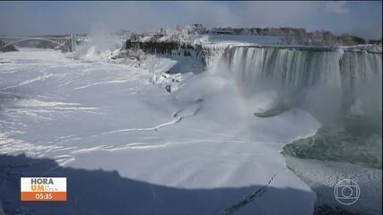 Onda de frio extremo toma conta do Hemisfério Norte