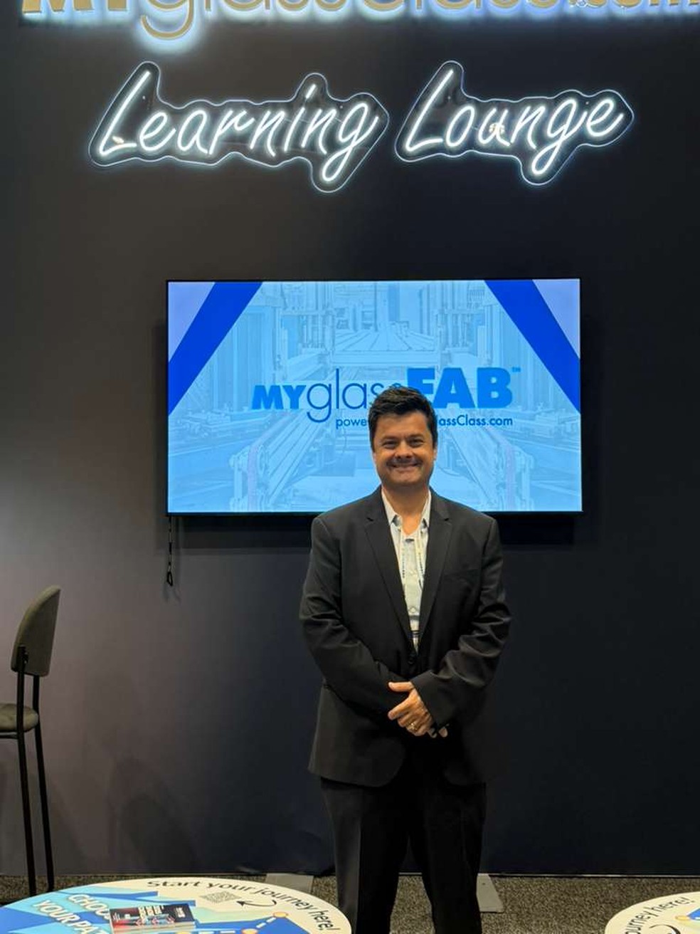 Empresário Luiz Guilherme Bettega Xavier da Silva em momento de troca de conhecimentos — Foto: Divulgação