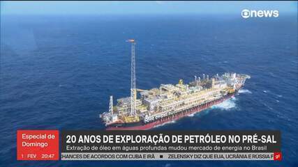 Exploração do petróleo na camada pré-sal no Brasil completa 20 anos em 2026