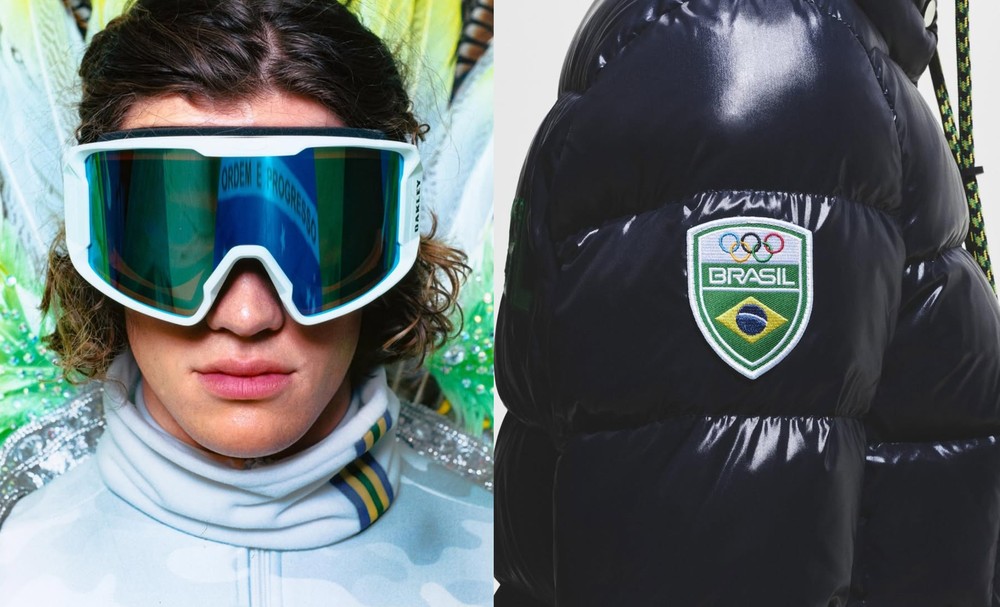 Marca de luxo descarta equipes consagradas para patrocinar Brasil em Olimpíadas de Inverno — Foto: Moncler/ Divulgação