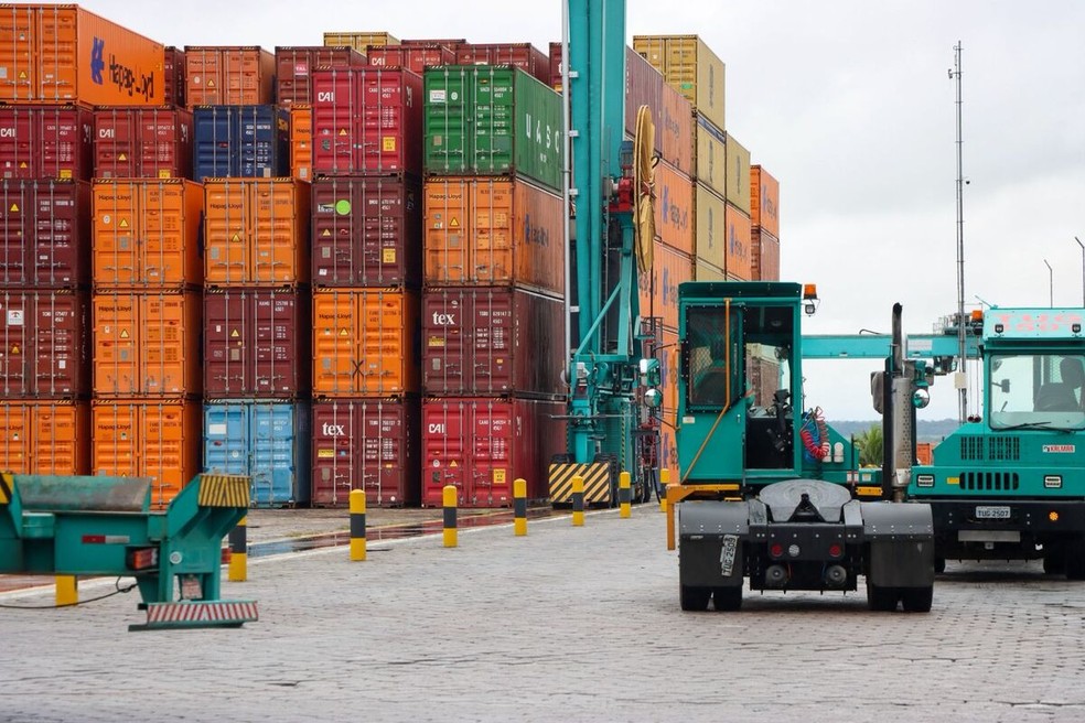 Em agosto de 2025, o Amazonas registrou movimentação de US$ 1,41 bilhão na Corrente de Comércio. Do total, as exportações somaram US$ 86,3 milhões e as importações US$ 1,32 bilhão. — Foto: Bruno Leão/Sedecti