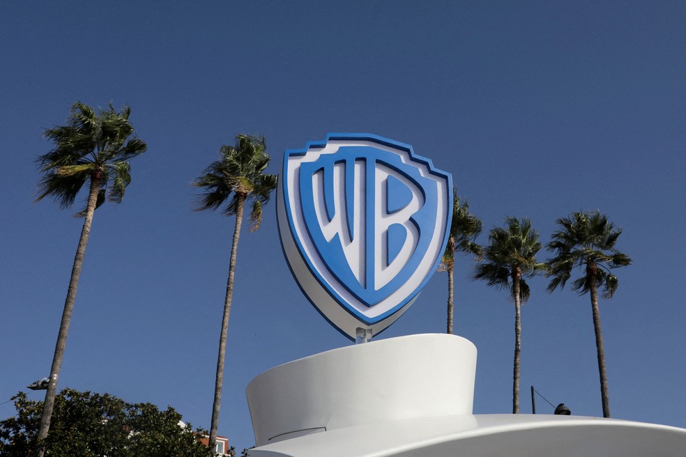 Logo da Warner Bros. — Foto: Eric Gaillard/Reuters