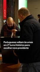 Portugueses voltam às urnas em 2º turno histórico para escolher novo presidente