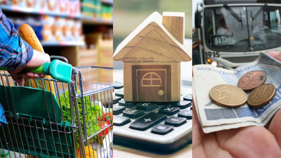 Custo de vida no Espírito Santo é maior do que a média brasileira; gastos com supermercado, moradia e transporte pesam no bolso — Foto: Reprodução