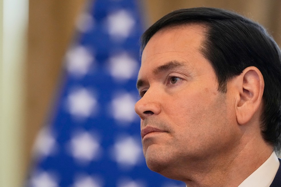 O secretário de Estado dos EUA, Marco Rubio. — Foto: Alex Brandon/Reuters