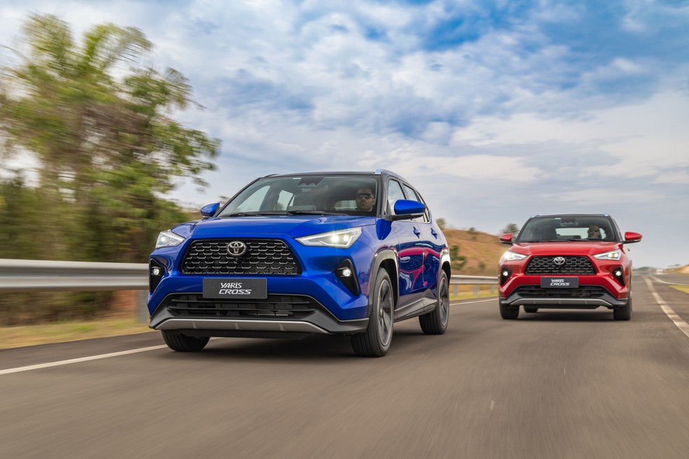 Toyota Yaris Cross chega com medidas semelhantes às dos rivais — Foto: Divulgação | Toyota