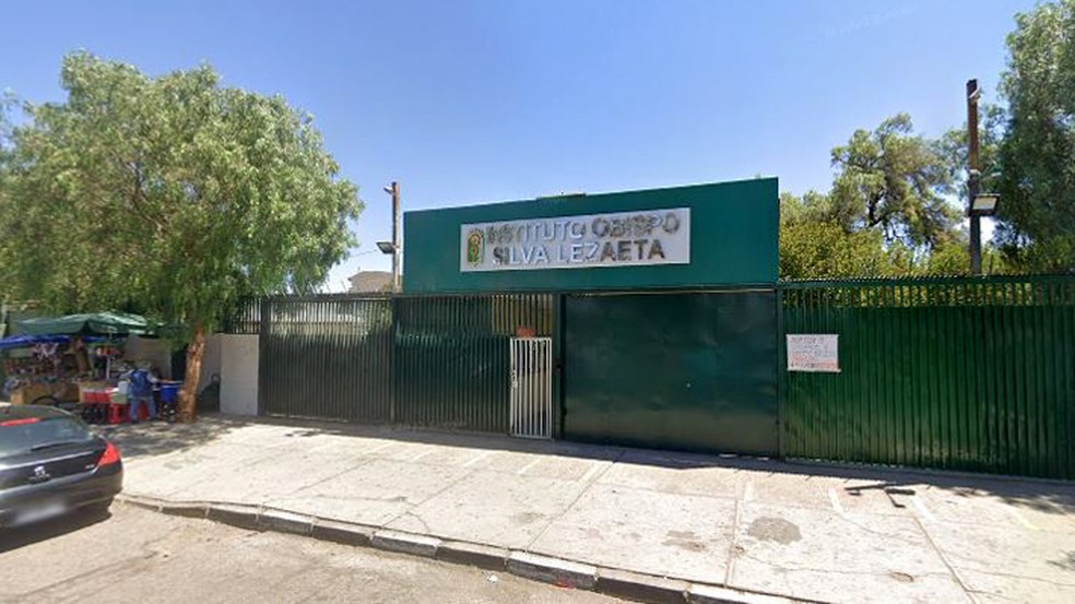 Instituto Obispo Lezaeta, no Chile, onde ocorreu o ataque. — Foto: Reprodução/Google Maps