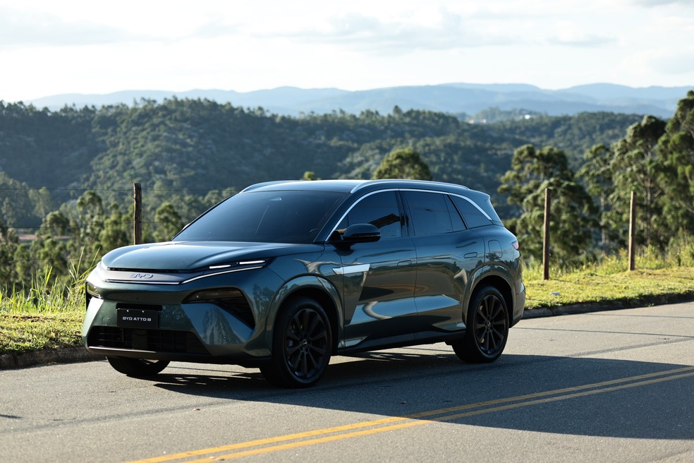 BYD Atto 8 — Foto: divulgação/BYD