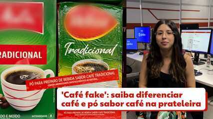 'Café fake': saiba diferenciar café e pó sabor café na prateleira