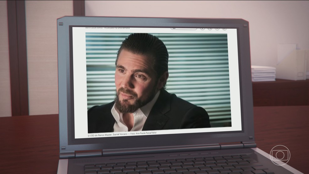 Caso Master: PF investiga se Daniel Vorcaro pagou por ataque de influenciadores ao Banco Central — Foto: Jornal Nacional/ Reprodução