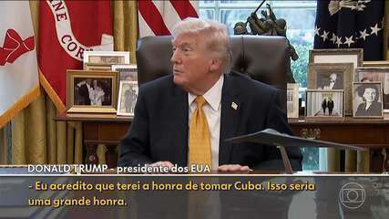 Trump diz que pode "ter a honra de tomar Cuba. "Posso fazer o que quiser com ela."