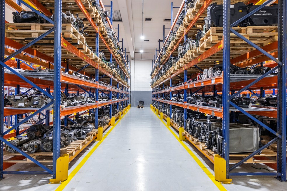 Centro Circular AutoPeças é o desmanche de carros da Stellantis, localizado em Osasco (SP) — Foto: divulgação/Stellantis
