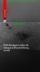 EUA divulgam vídeo do ataque à ilha de Kharg, no Irã