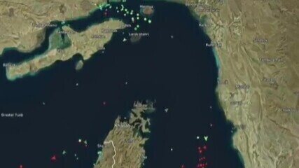 Veja mudança drástica de movimento no Estreito de Ormuz após conflito no Oriente Médio