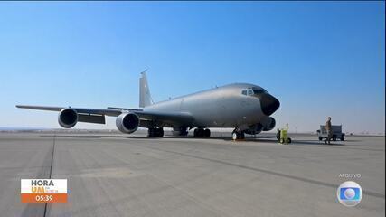 Avião dos EUA cai no espaço aéreo do Iraque
