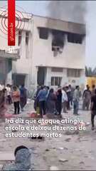 Irã diz que ataque atingiu escola e deixou dezenas de estudantes mortos