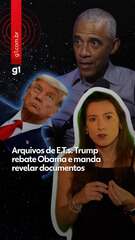 Arquivos de E.T.s: Trump rebate Obama e manda revelar documentos sobre alienígenas