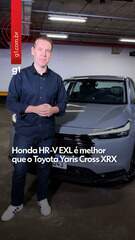 Honda HR-V EXL é melhor que Toyota Yaris Cross
