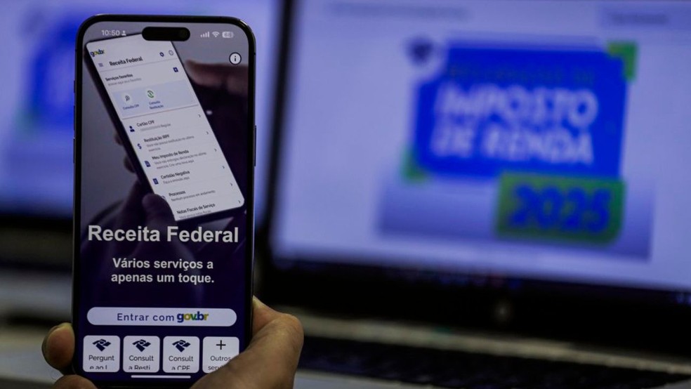 Imposto de renda: prazo começa dia 23 de março de 2026. — Foto: Joédson Alves/Agência Brasil