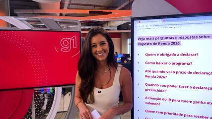 G1 em 1 Minuto: Imposto de Renda 2026: quando vou receber a restituição?