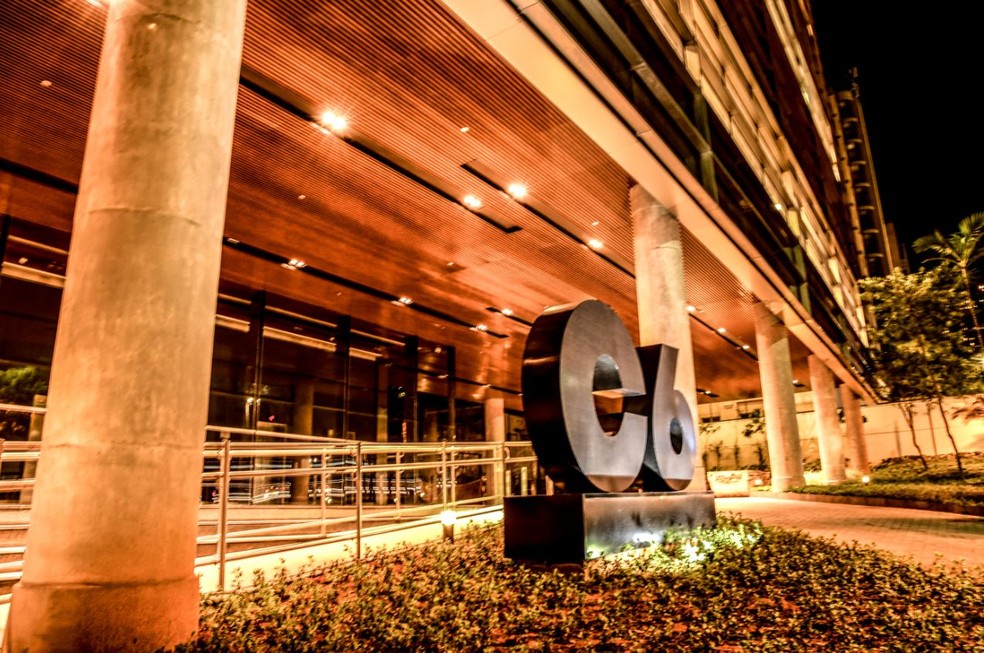 Fachada do C6 Bank — Foto: Divulgação