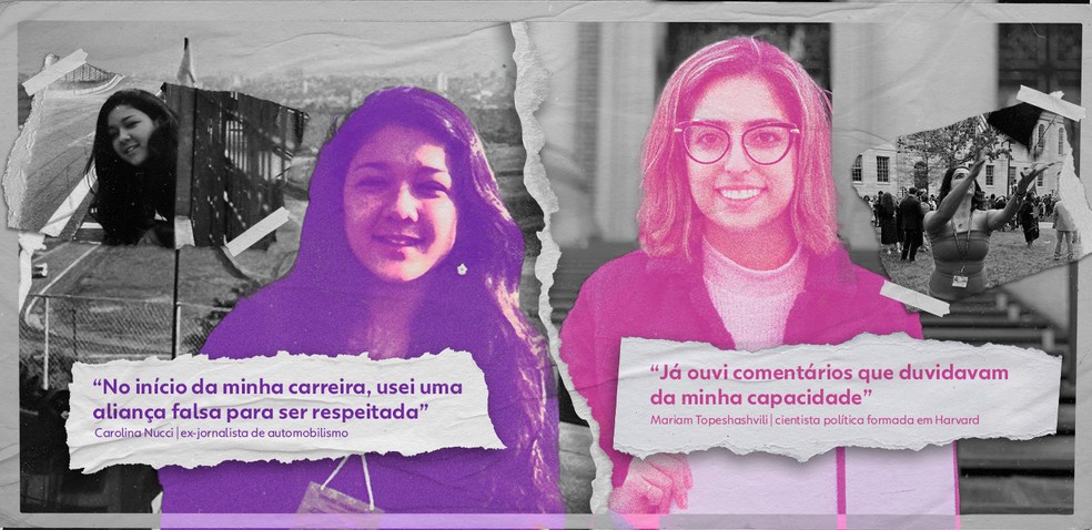 Carolina Nucci e Mariam Tapeshashvili contam como driblaram os julgamentos na carreira — Foto: g1
