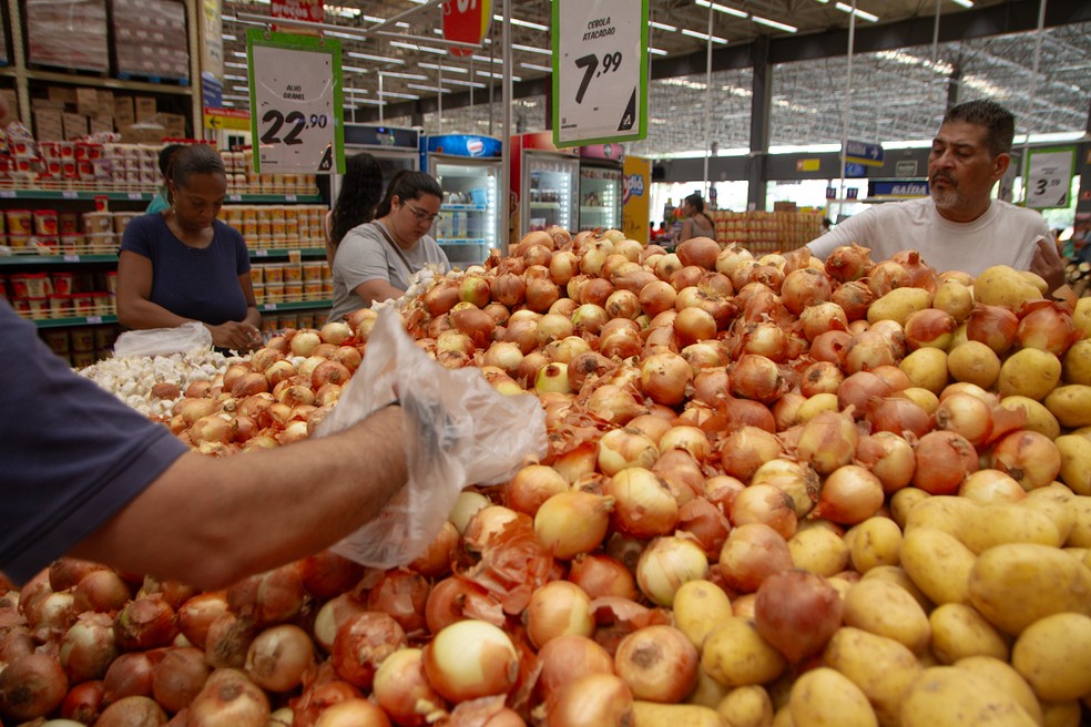 inflação, consumo, mercado, preços, economia, alimentos, supermercado — Foto: Adriana Toffetti/Ato Press/Estadão Conteúdo