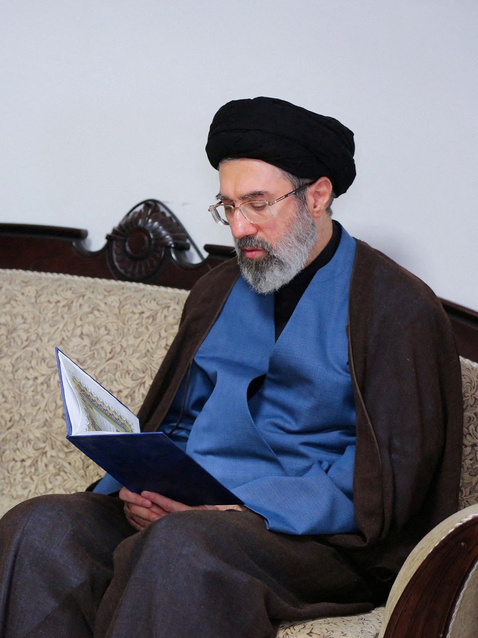 Mojtaba Khamenei, filho do falecido líder supremo do Irã — Foto: Reuters