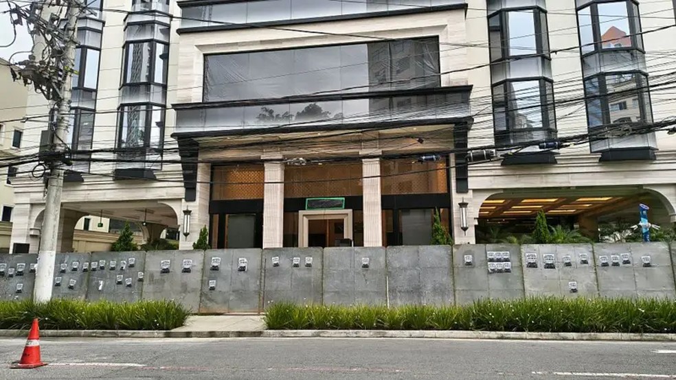 Sede do Banco Master, em São Paulo — Foto: Getty Images via BBC