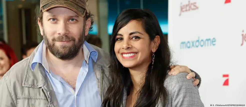 Christian Ulmen e Collien Fernandes eram um casal de celebridades muito conhecido na Alemanha — Foto: G. Chlebarov/VISTAPRESS/IMAGO via DW