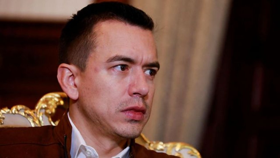 Noboa disse que medida extrema é necessária para resolver crise prisional do Equador — Foto: REUTERS