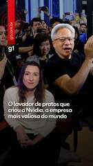 O lavador de pratos que criou a Nvidia, a empresa mais valiosa do mundo