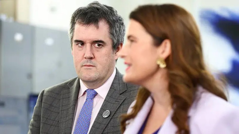 O ministro da Habitação, Chris Bishop, afirma que seu governo está revertendo a situação — Foto: Getty Images/ BBC