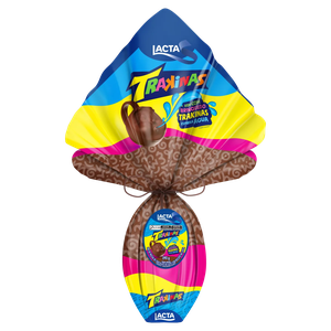 Lacta Trakinas com Biscoito 190g