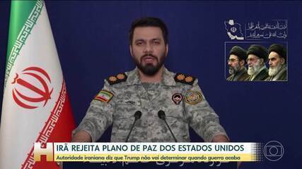 Irã rejeita proposta de paz dos Estados Unidos