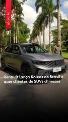 Renault lança Koleos no Brasil e quer clientes de SUVs chineses