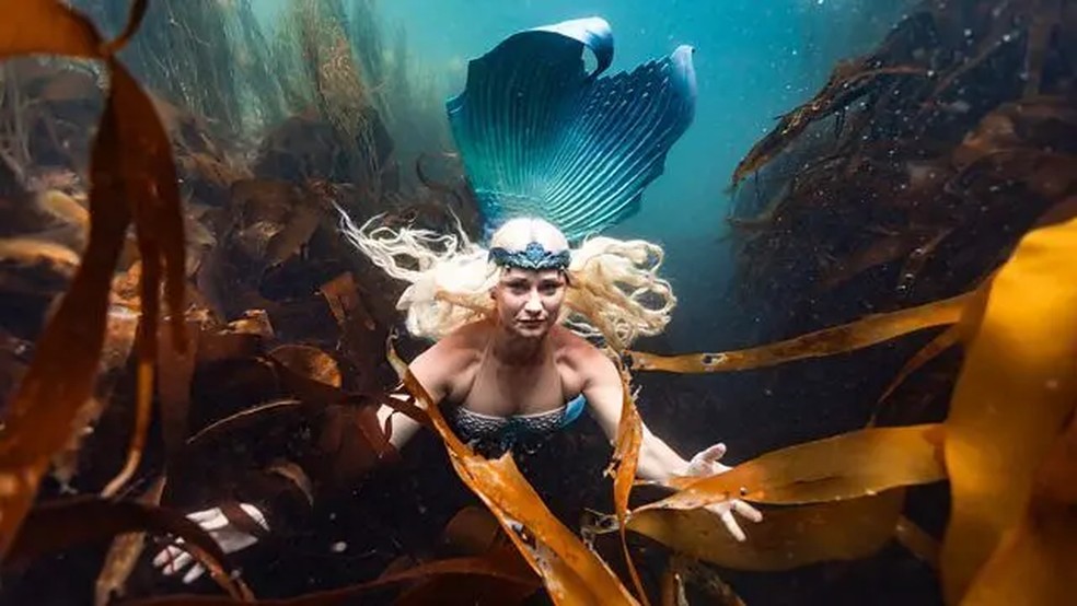 O litoral da Cornualha é repleto de vida marinha e sereias medievais. — Foto: Daan Verhoeven