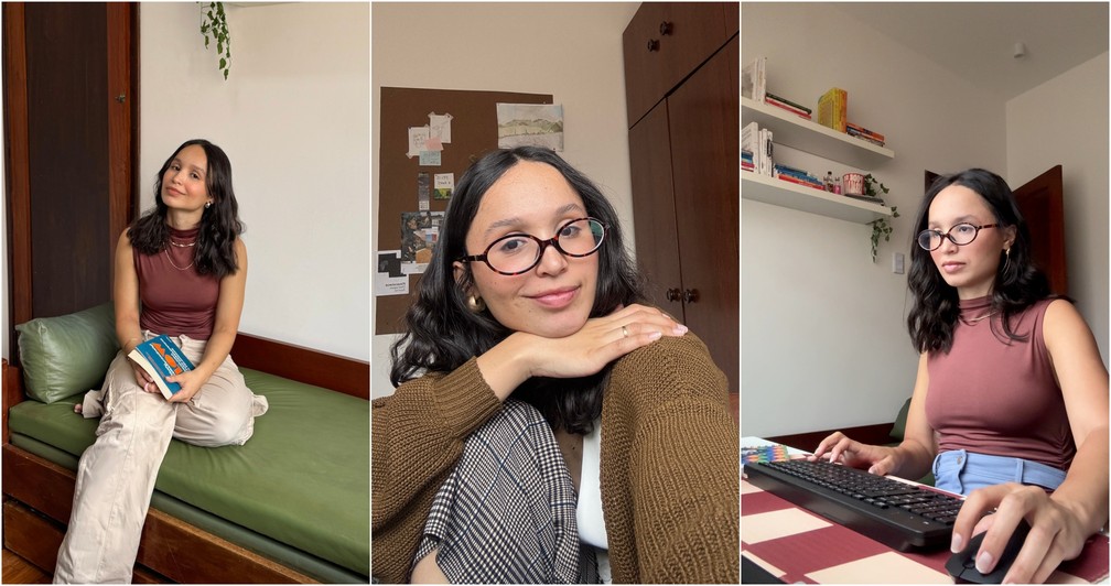 Conhecida nas redes como Thaís do Millenium, Thaís Borges, de 26 anos, compartilha conteúdos sobre demissão e carreira. — Foto: Reprodução/Instagram